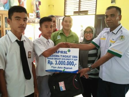 Komitmen Majukan Bangsa, RAPP Terus Dukung Pendidikan di Kuansing